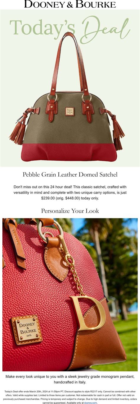 dooney and bourke discount code 2015